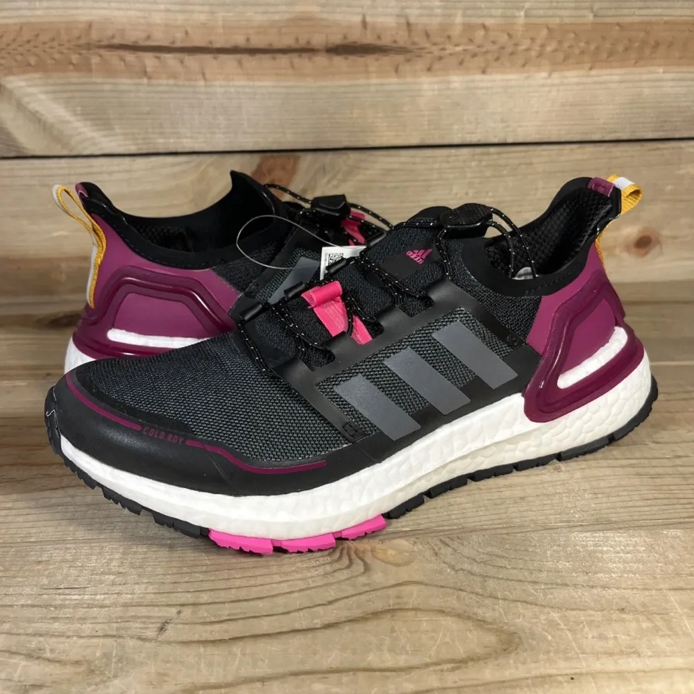 NEW Women’s Sizing - Adidas UltraBoost Cold.RDY “Black Power Berry” Shoes Q46489 - Picture 9 of 11
